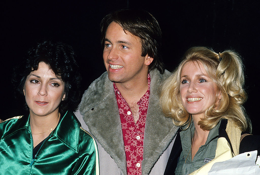 Three's Company stars Joyce DeWitt, John Ritter and Suzanne Somers at CBS Studios Hollywood in...
