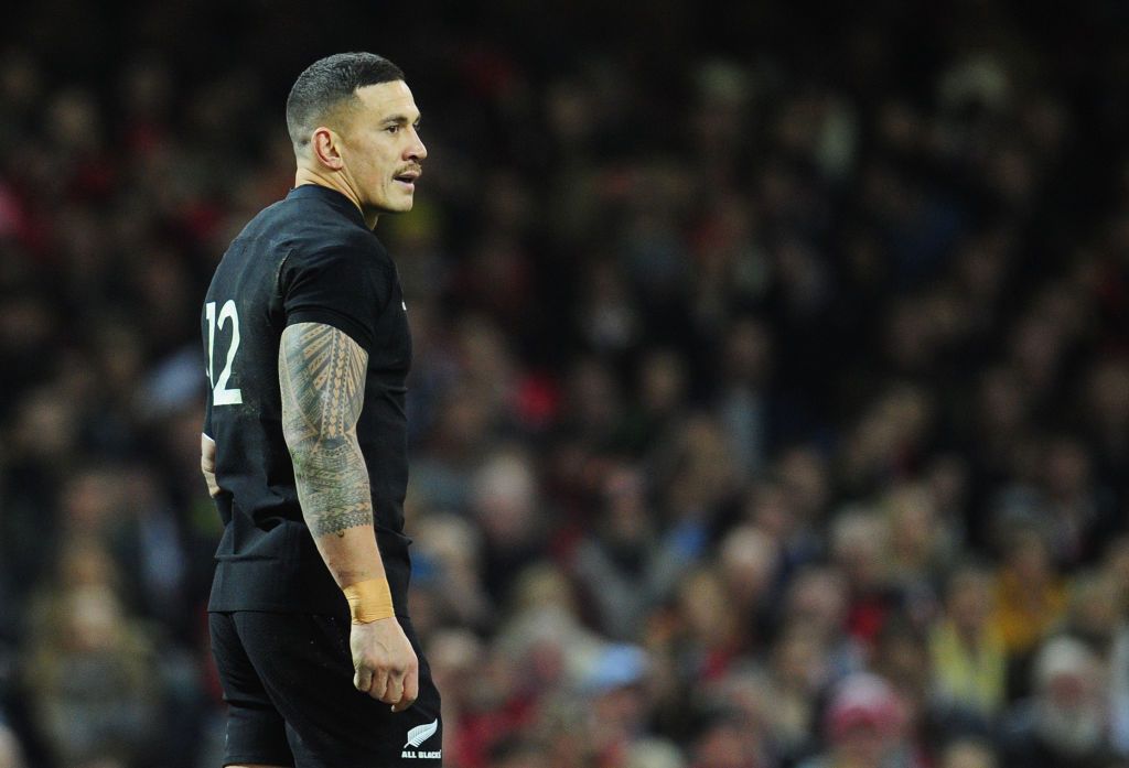 World Rugby wants players such as Sonny Bill Williams to cover their tattoos while out in public...