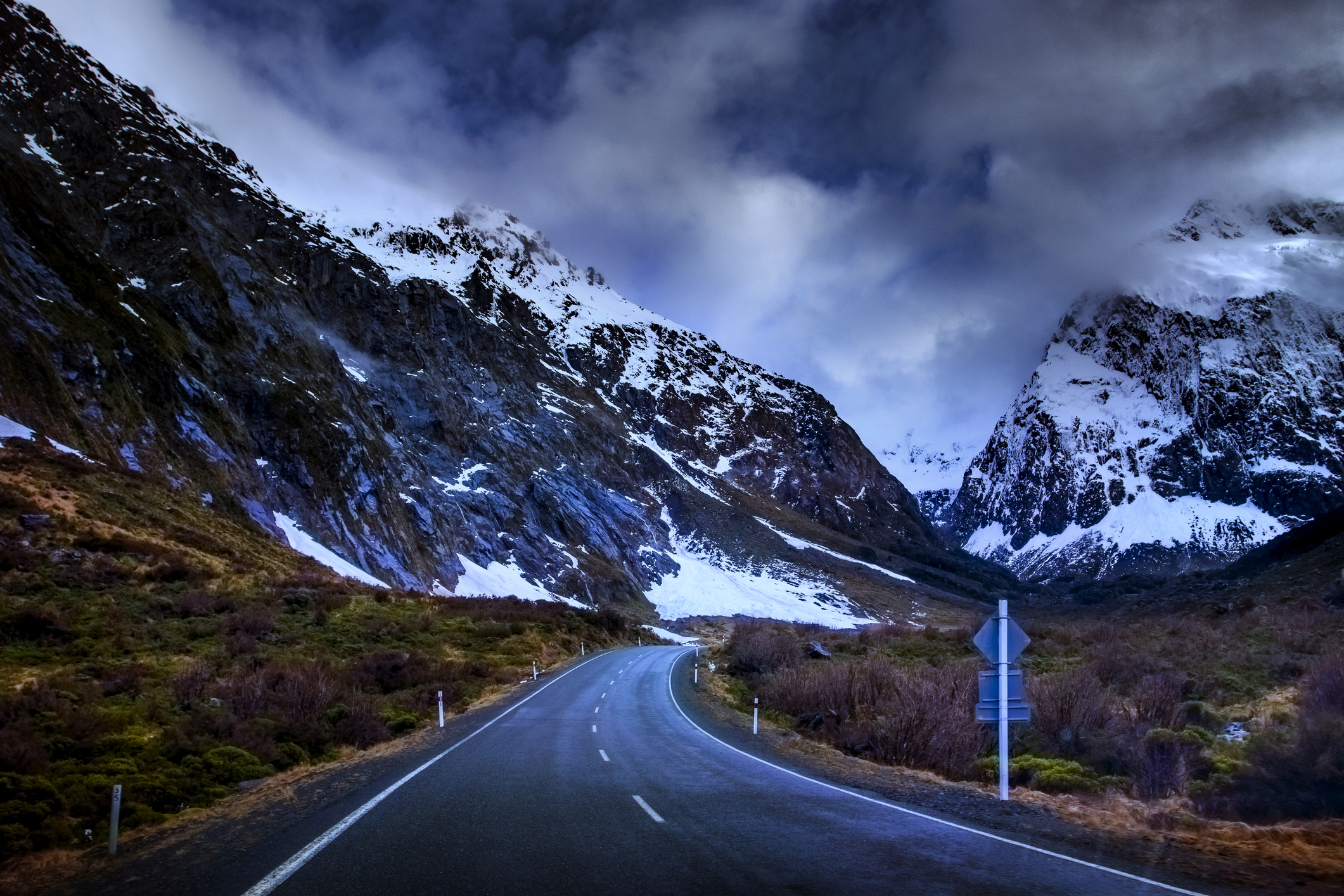 The road to Milford Sound, State  Highway 94. Photo: Getty Images 