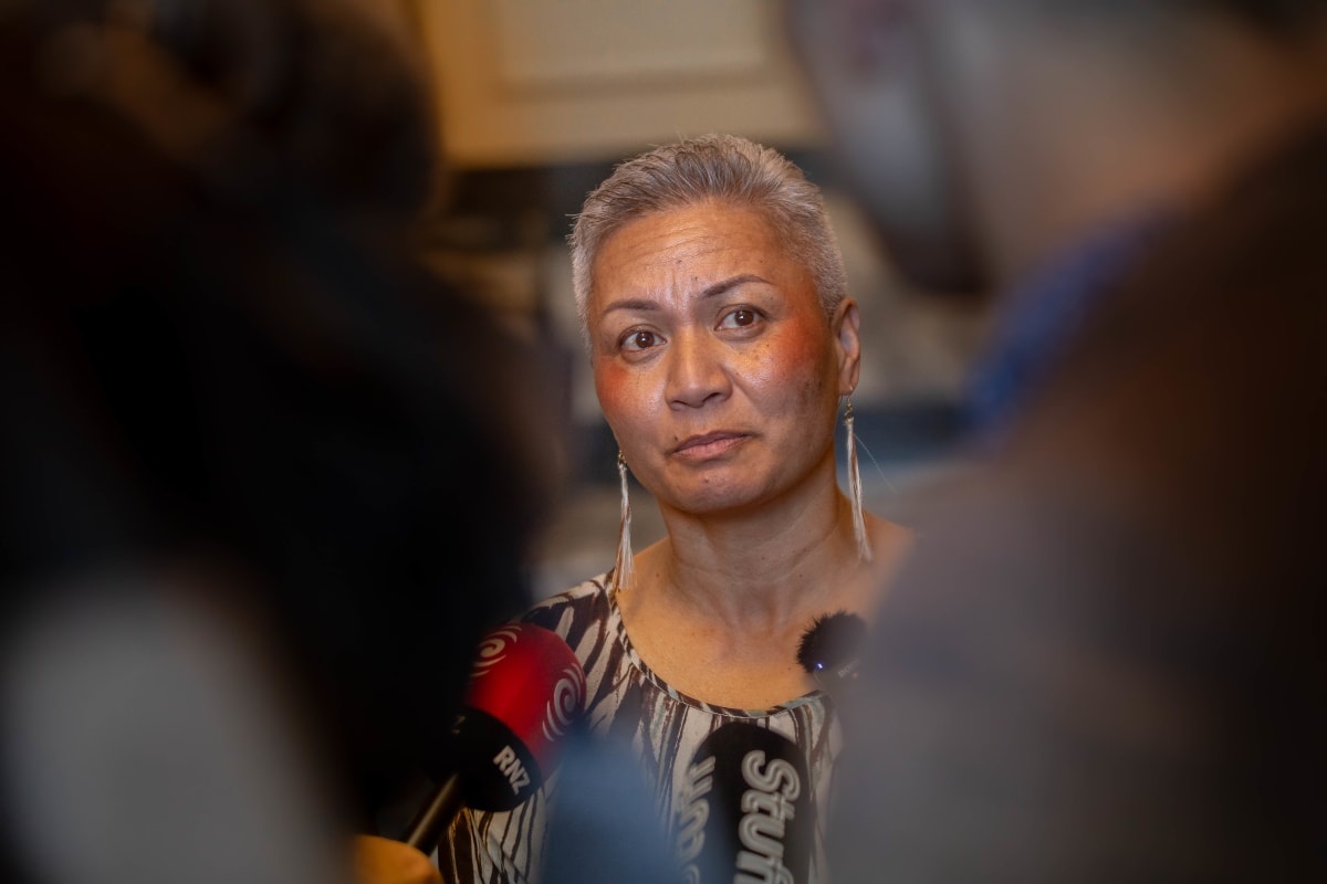 Green Party co-leader Marama Davidson. PHOTO RNZ (file)