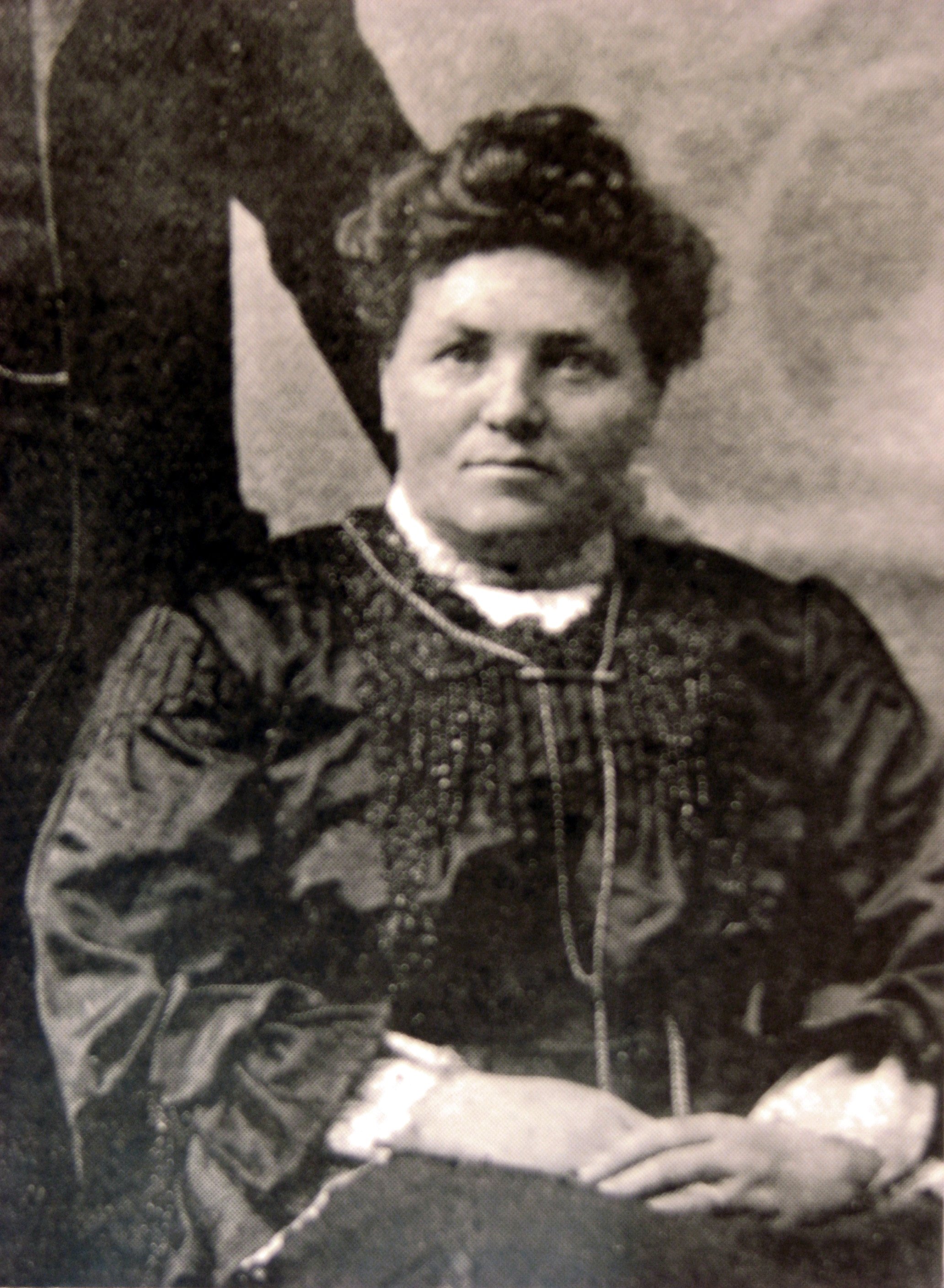 Dunedin unionist and suffrage compaigner Harriet Morison. 