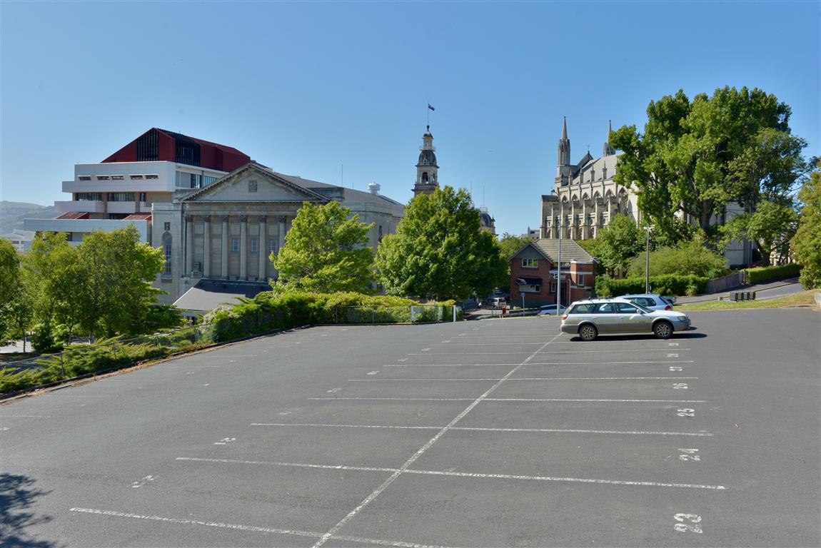 The car park has long been at the centre of discussion as a potential hotel site. Photo: ODT