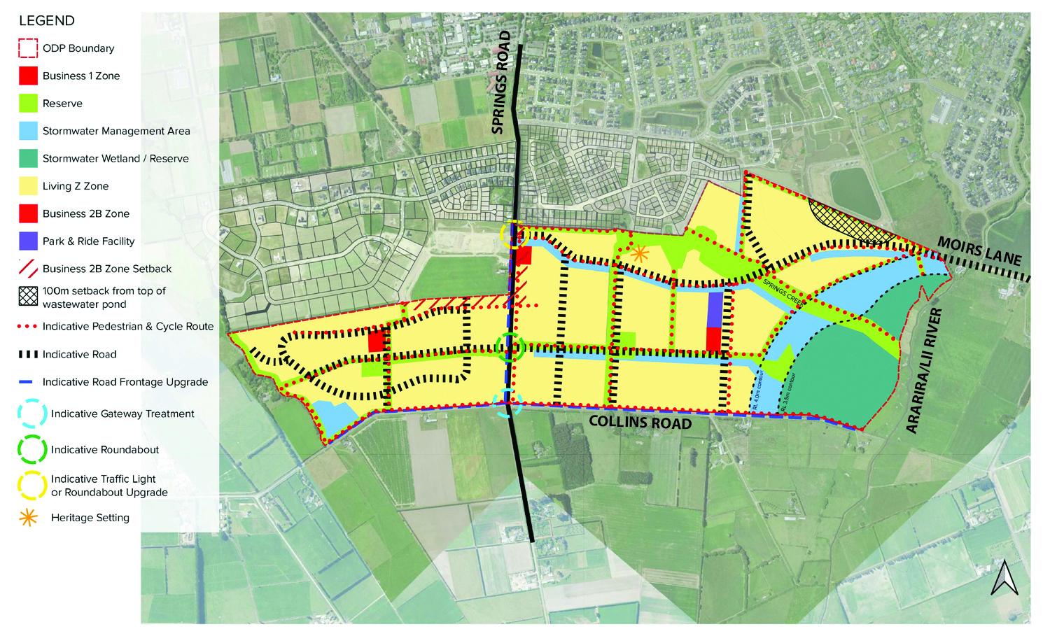 The 1710-section Lincoln South development. Image: Supplied