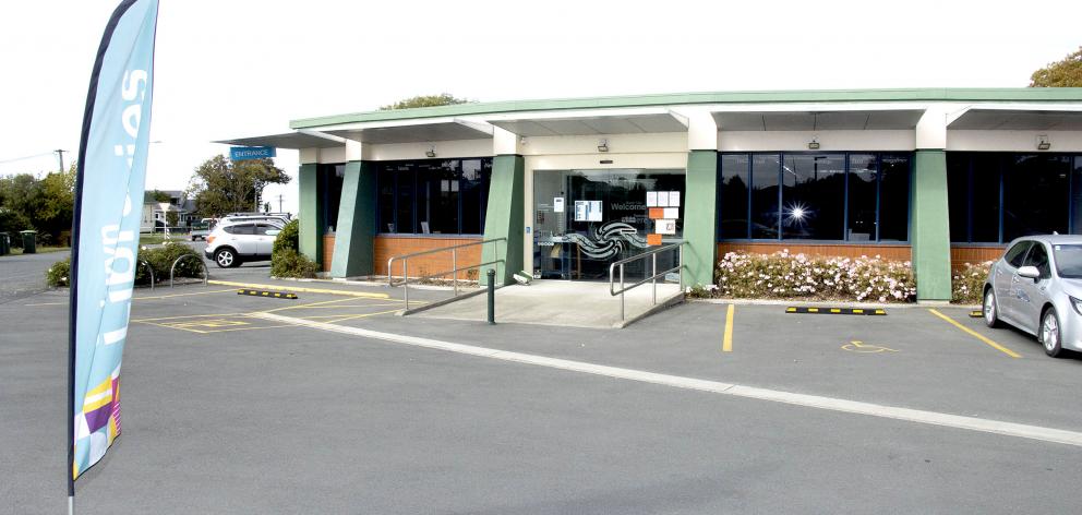 Water damage led to the abrupt closure of the old Leeston Library. Photo: Geoff Sloan