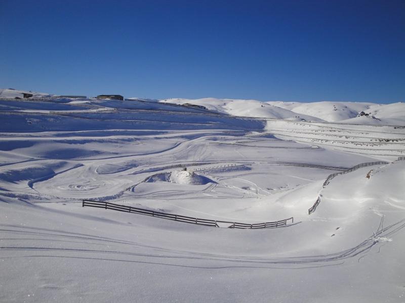 The cross-country skiing tracks. Photo: ODT files 