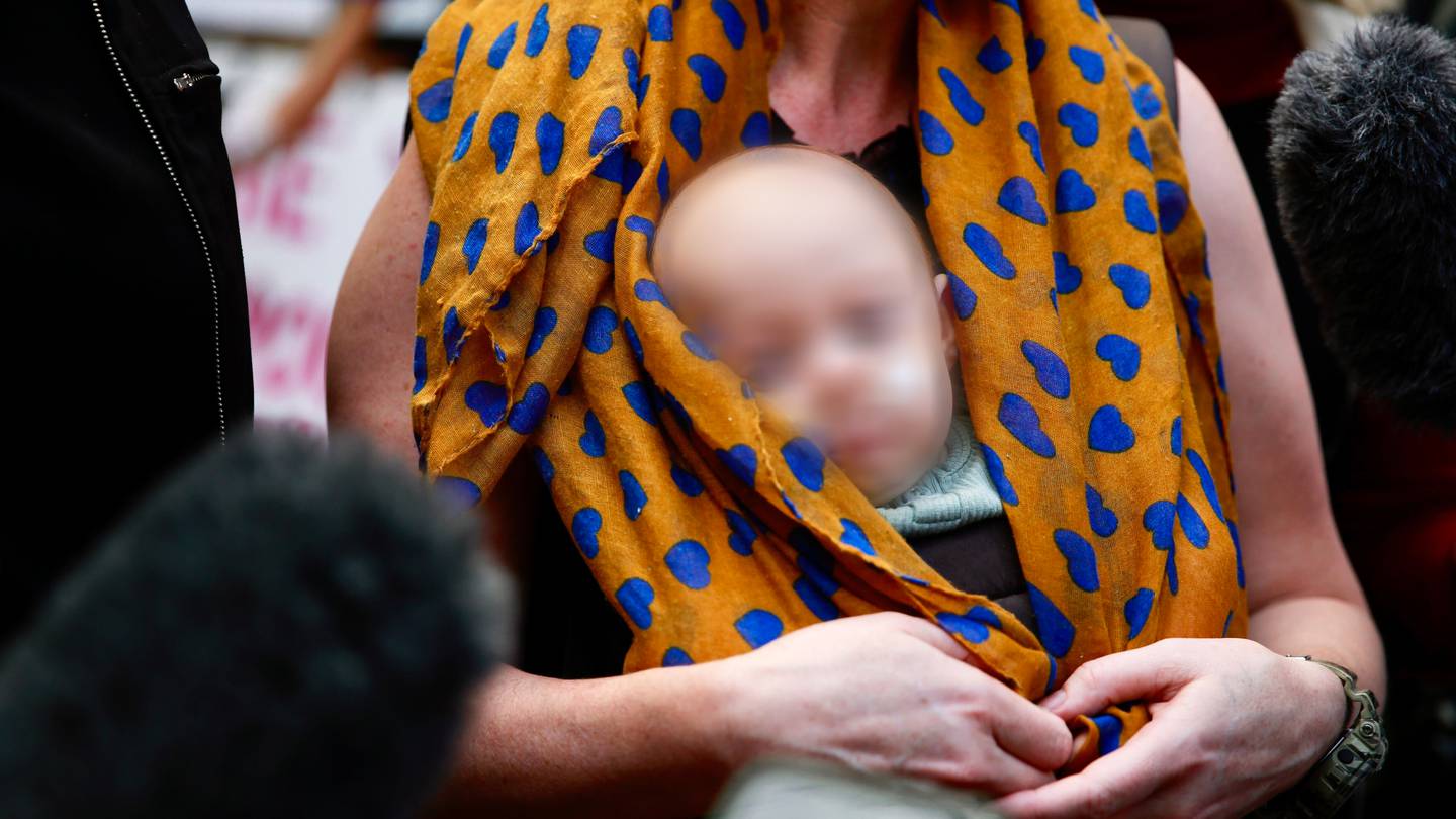 The mother and baby at the heart of a High Court battle over the supply of blood to the gravely...