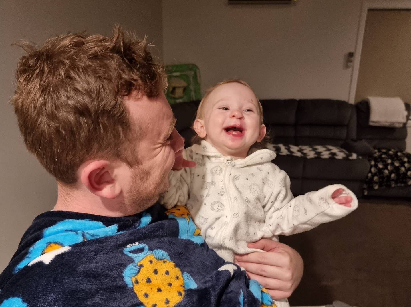 Devon Philpott is devastated by the unexpected death of his "cleft warrior" daughter, Lily. Photo...