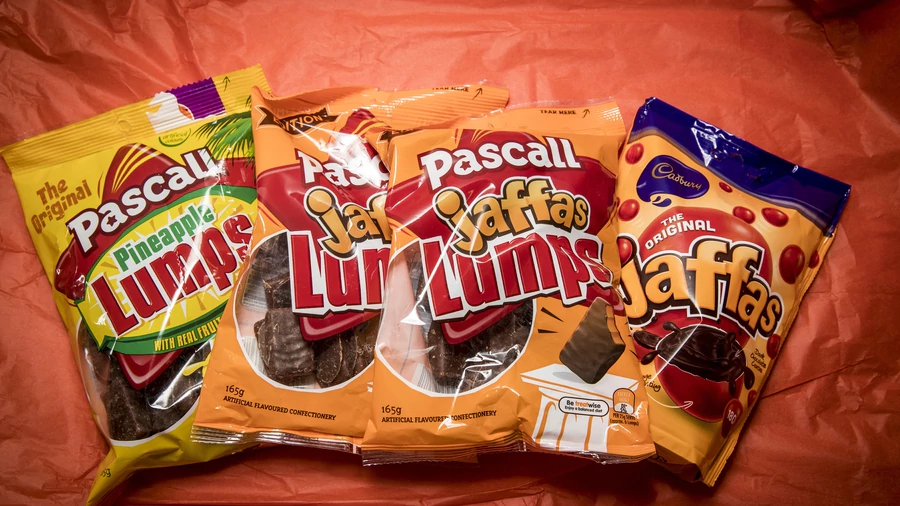 Pascall has launched confectionery hybrid 'Jaffa Lumps'. Photo: Michael Craig