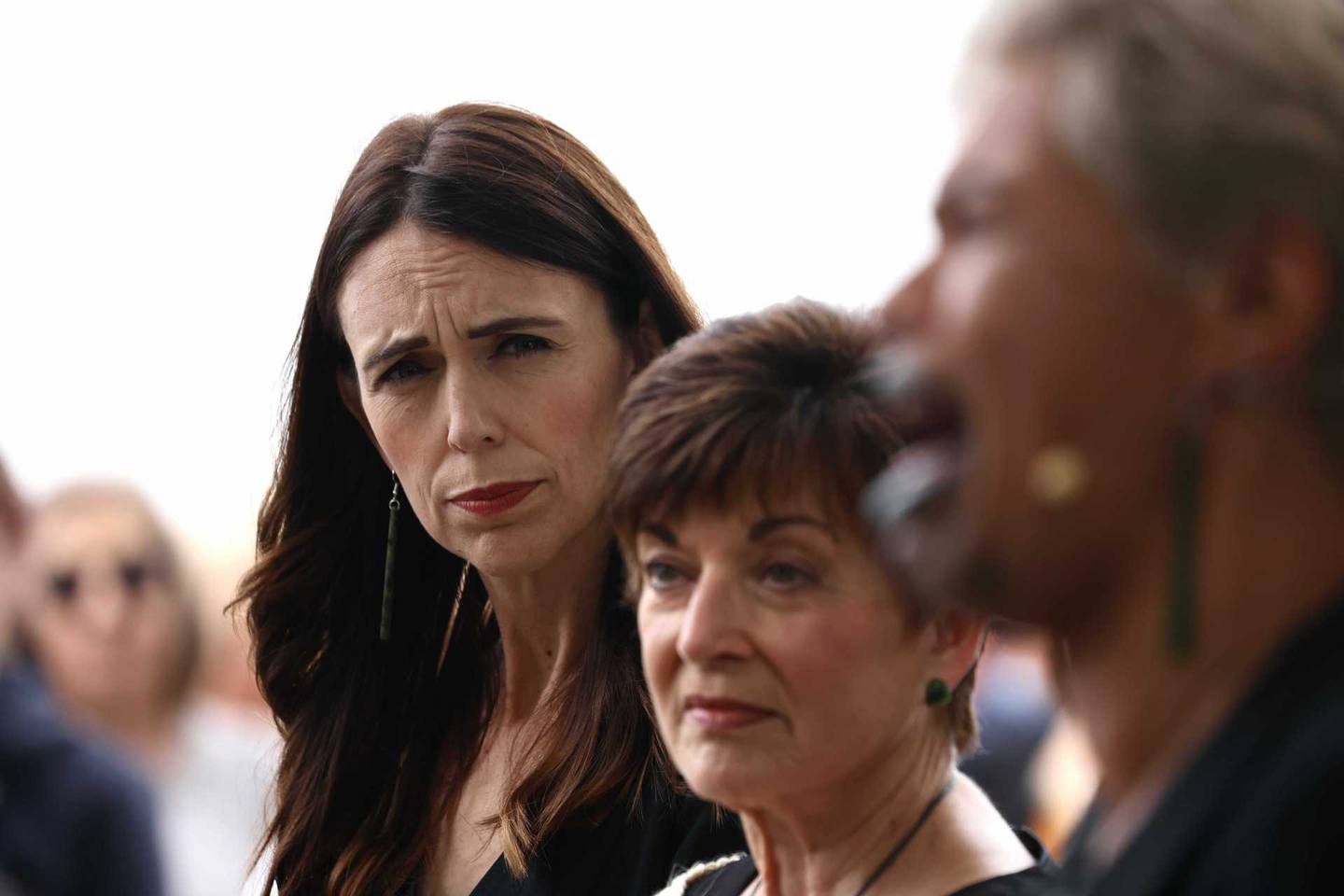 Prime Minister Jacinda Ardern and Governor-General Dame Patsy Reddy at the service. Photo: NZ Herald