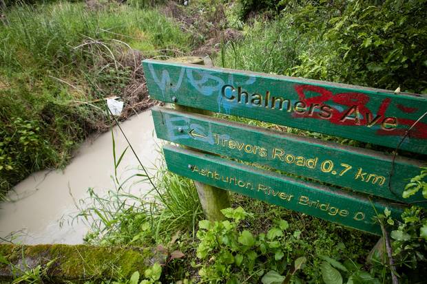 Robilliard Park,where Kirsty's underwear was found. Photo: NZME