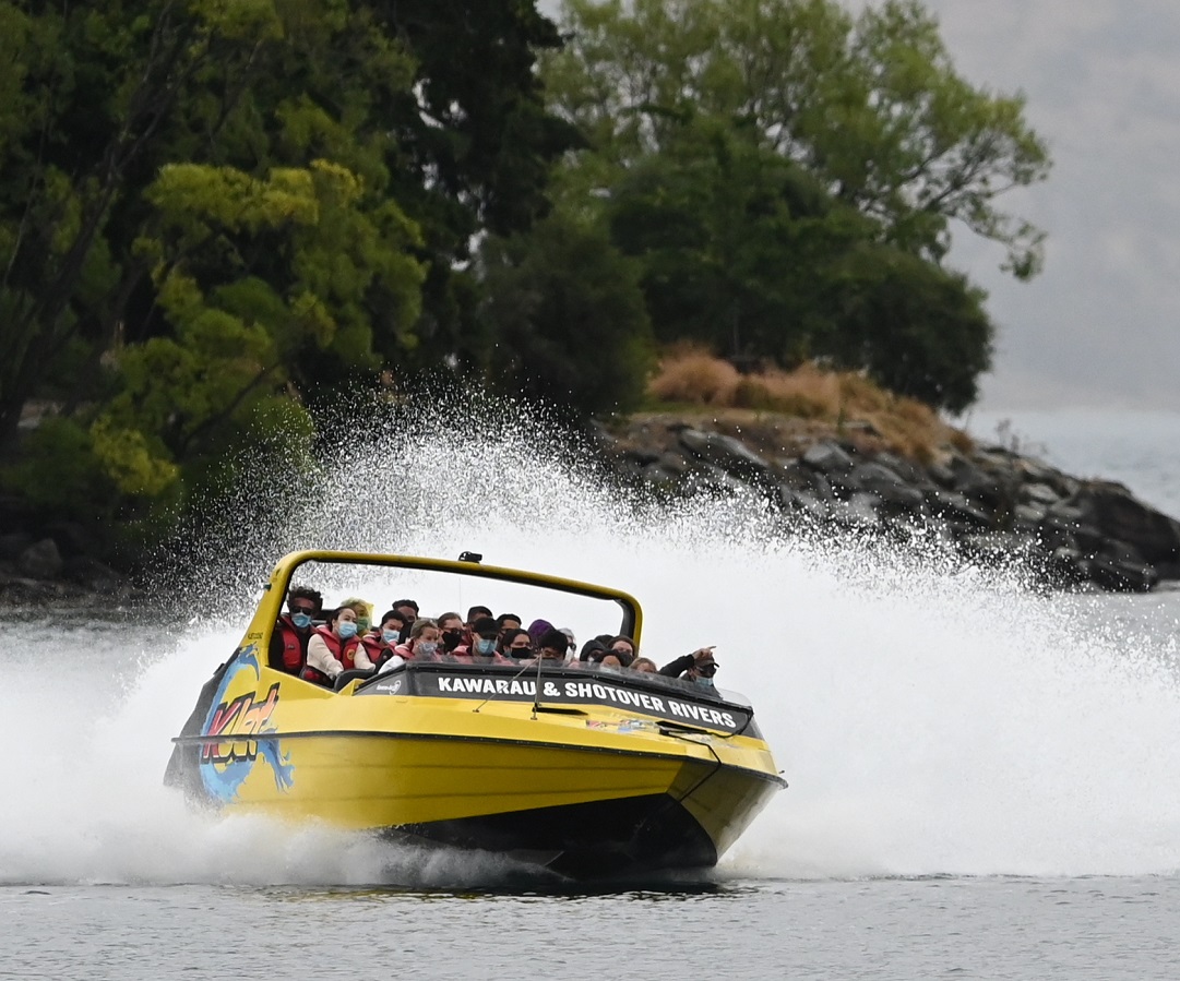 KJet in action on Lake Wakatipu. Photo: Craig Baxter