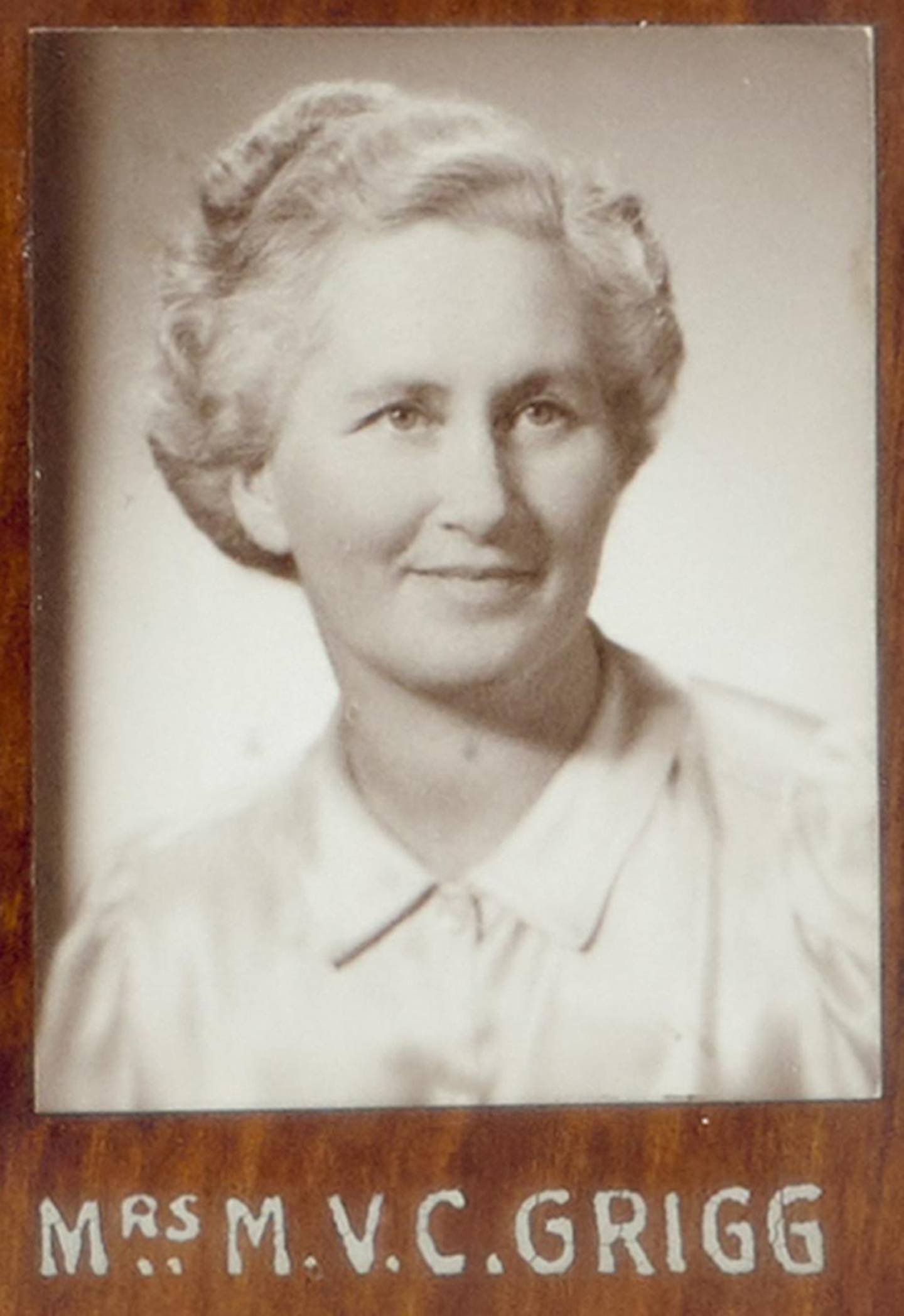 Nicola Grigg's great grandmother and former MP Mary Grigg. Photo: Supplied