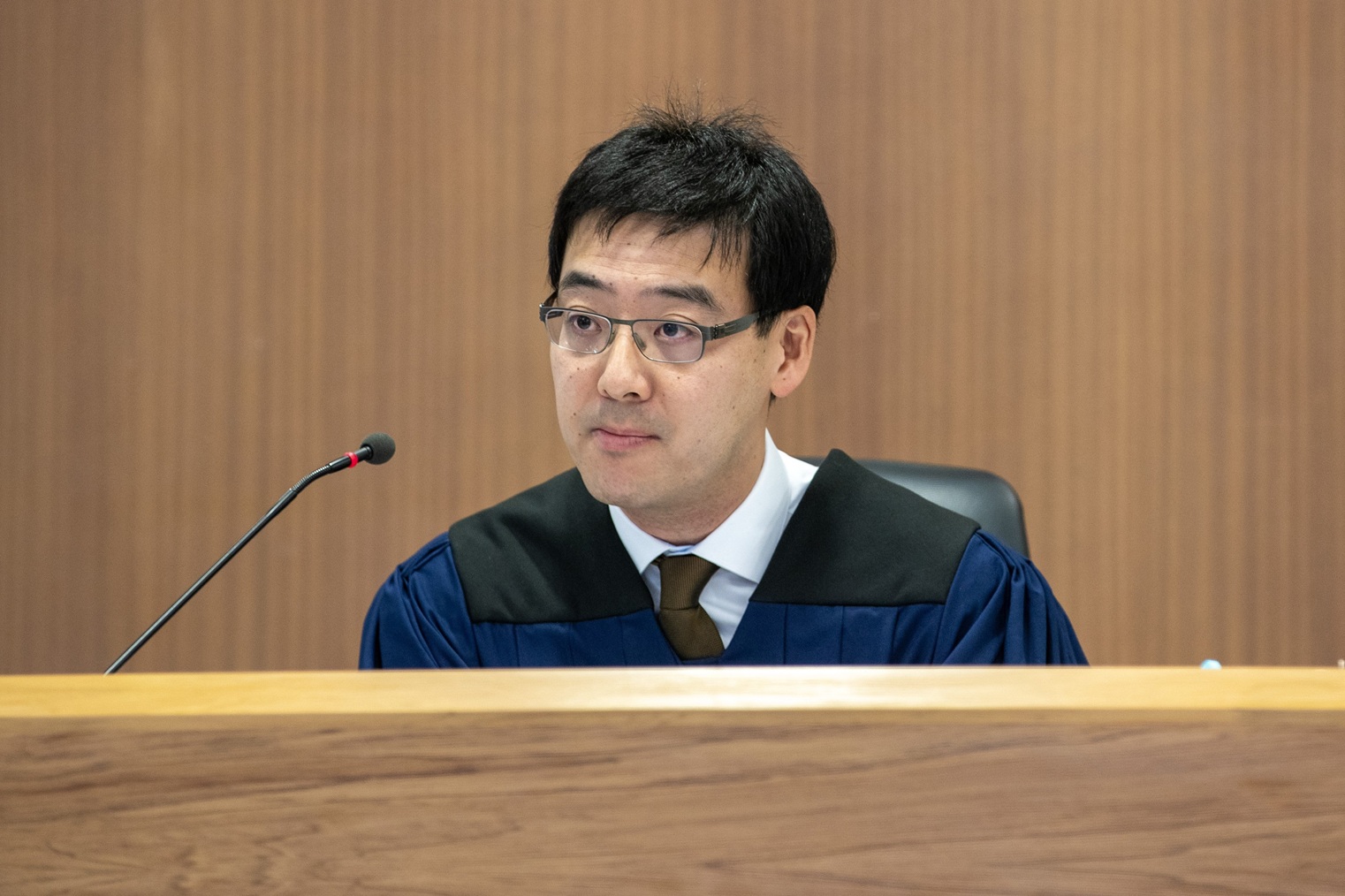 Coroner Alexander Ho at the coroner’s court in Invercargill. Pool photo: Kavinda Herath/The...