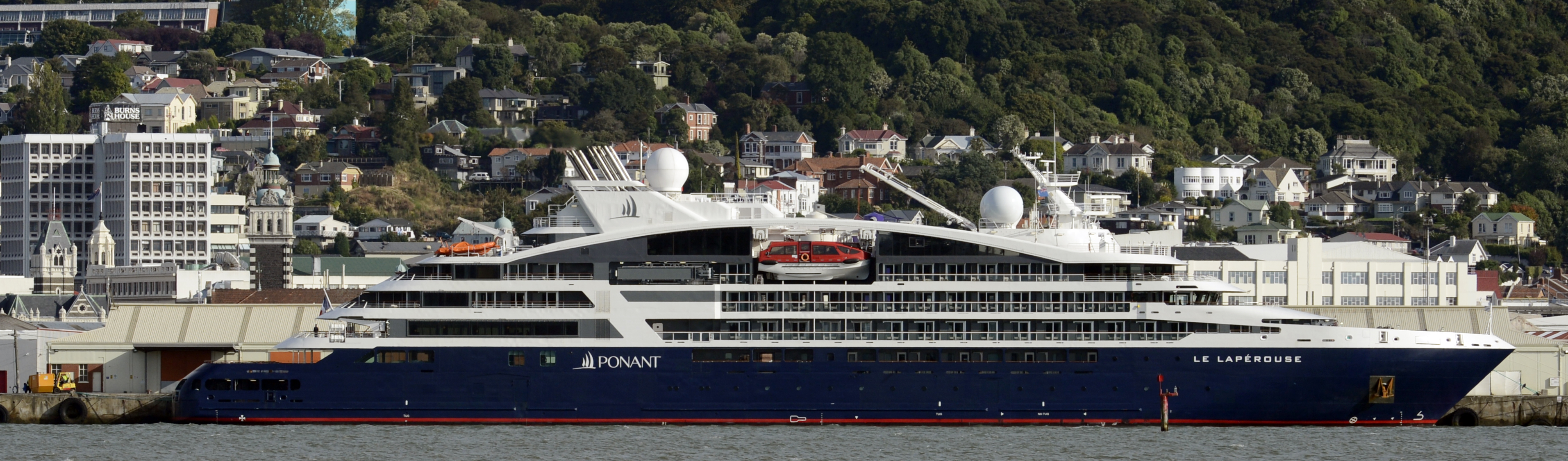 The visit by Le Laperouse to Dunedin in March this year marked the first time 100 cruise ships...