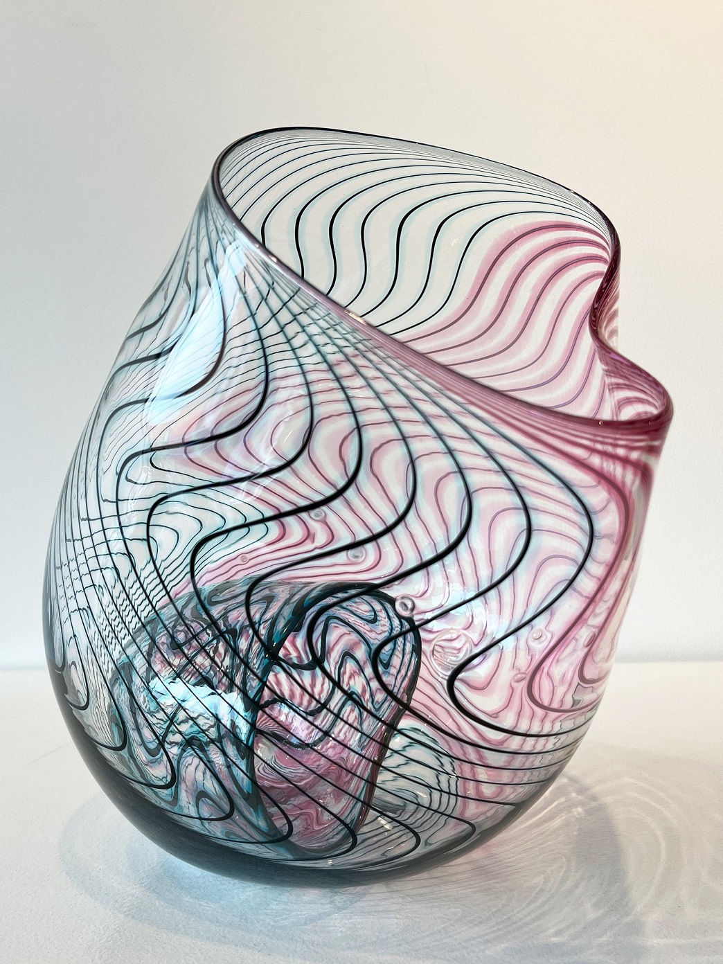 Luke Jacomb’s Venetian Kete Basket — Two Toned. PHOTO: GALLERY THIRTY THREE