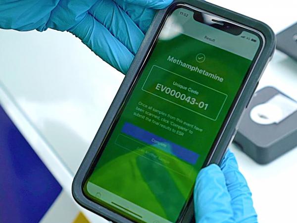 The device will enable officers to test for the most common drugs on the streets using a handheld...