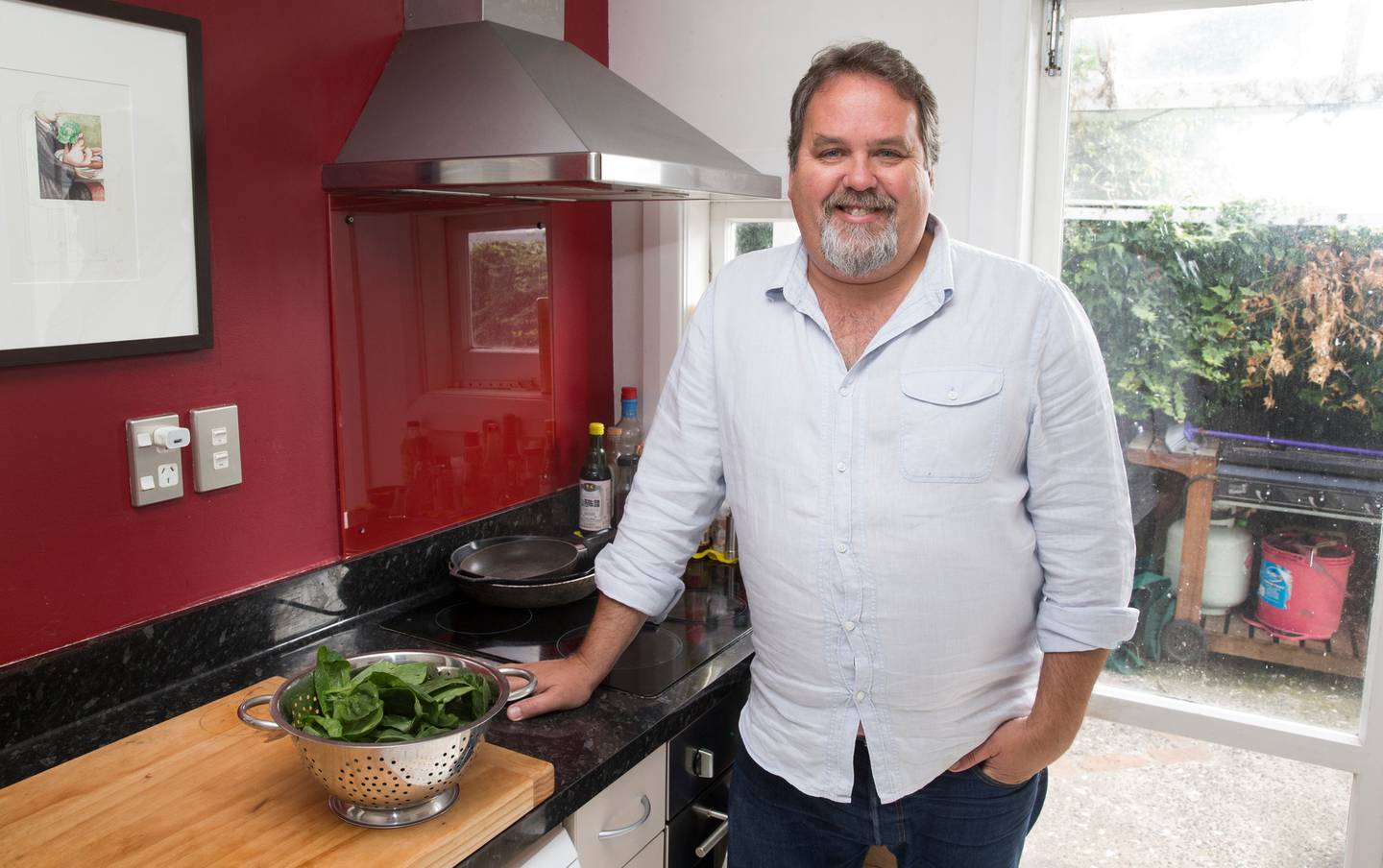 Wellington chef Martin Bosley. Photo: NZ Herald 