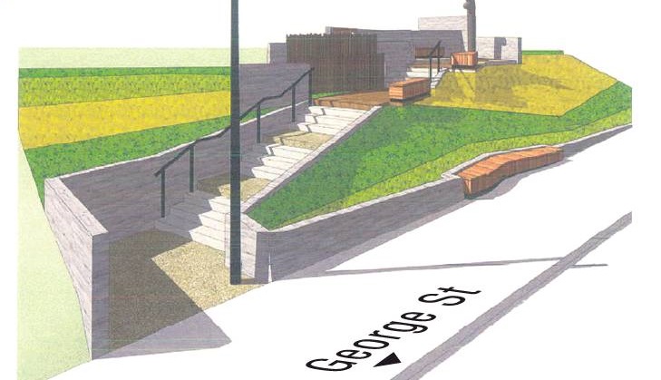 A concept plan for the proposed Archibald Baxter memorial garden has been approved by the ...