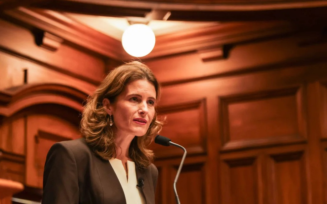 Finance Minister Nicola Willis gives an update on the energy crisis. Photo: RNZ 