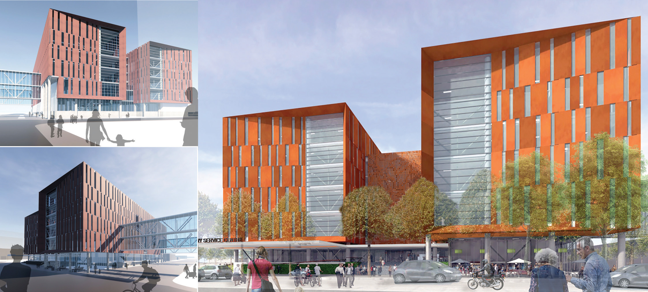 An artist's impression of a possible design for the new Dunedin Hospital outpatient and day...