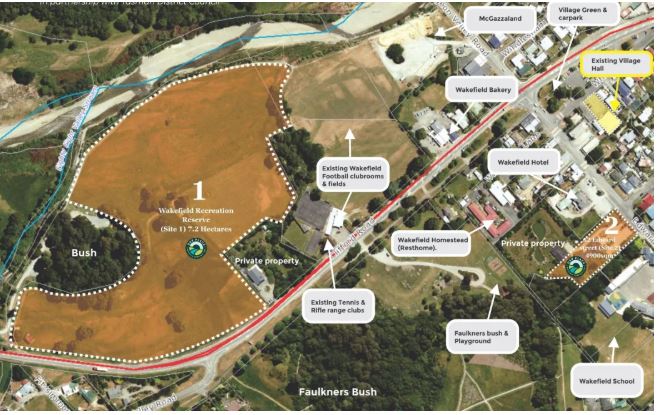 Two locations are being debated: The Wakefield Recreation Reserve and Fort Haldeman, at 52 Edward...