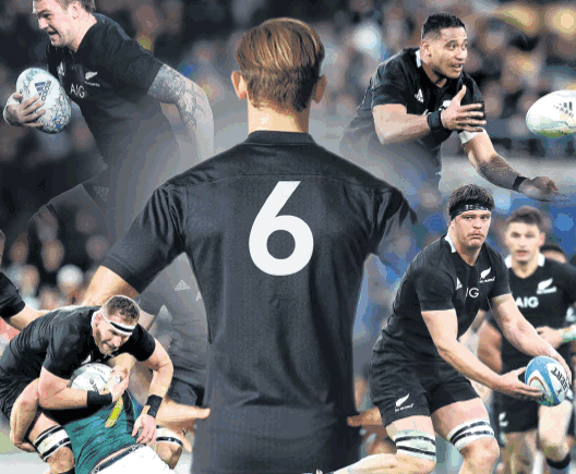 Clockwise from left: Will it be Liam Squire, Shannon Frizell, Scott Barrett or Kieran Read in the...