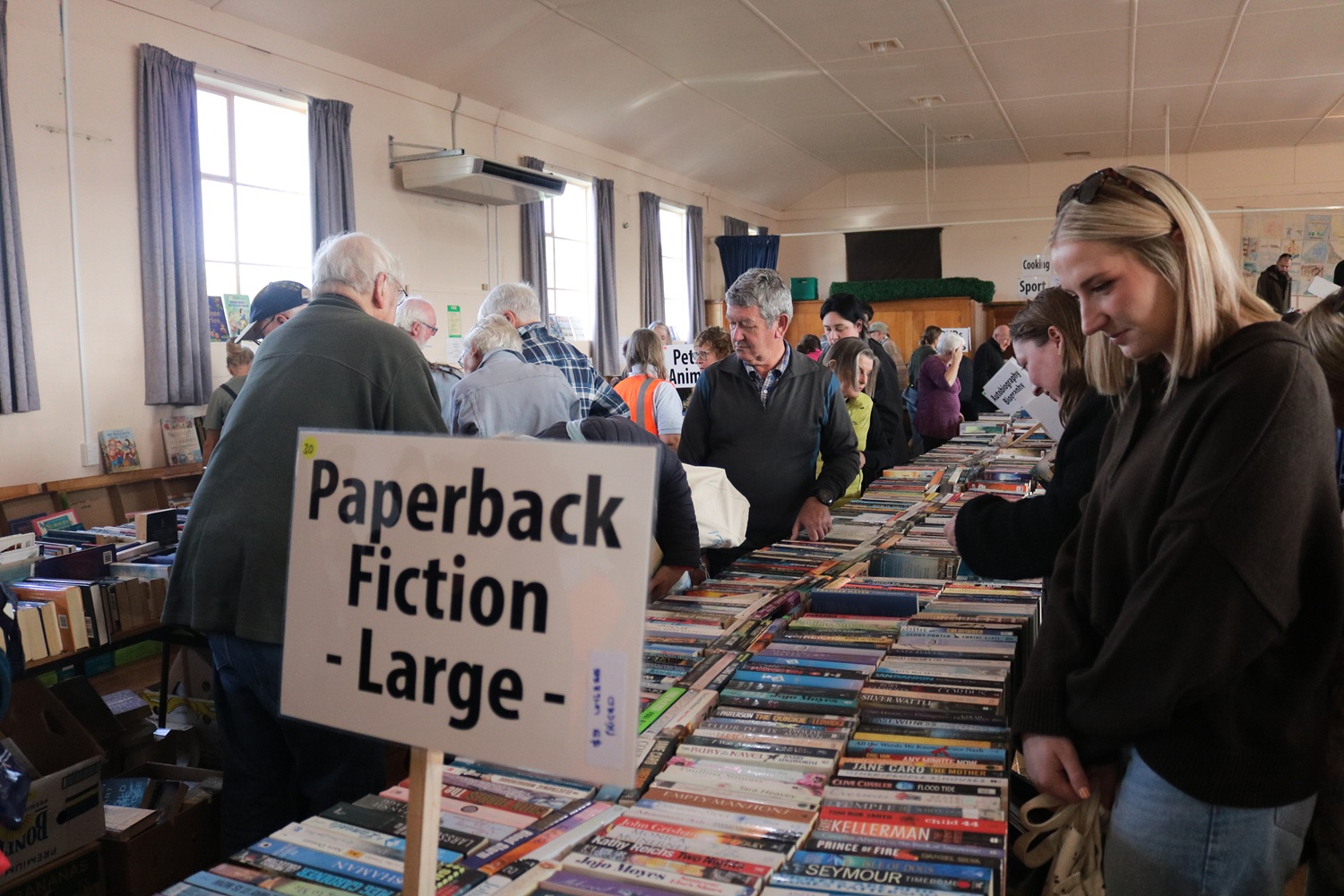 The opening day of the Rotary Club of Oamaru's annual book sale Bookarama at Eveline Church was...