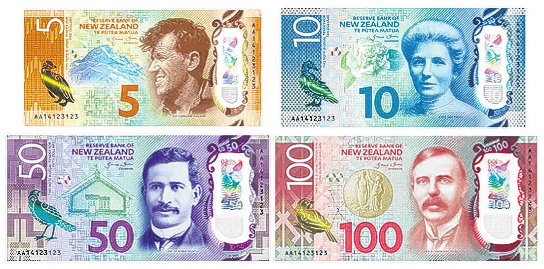 Outstanding New Zealanders on our banknotes. PHOTO: GETTY IMAGES
