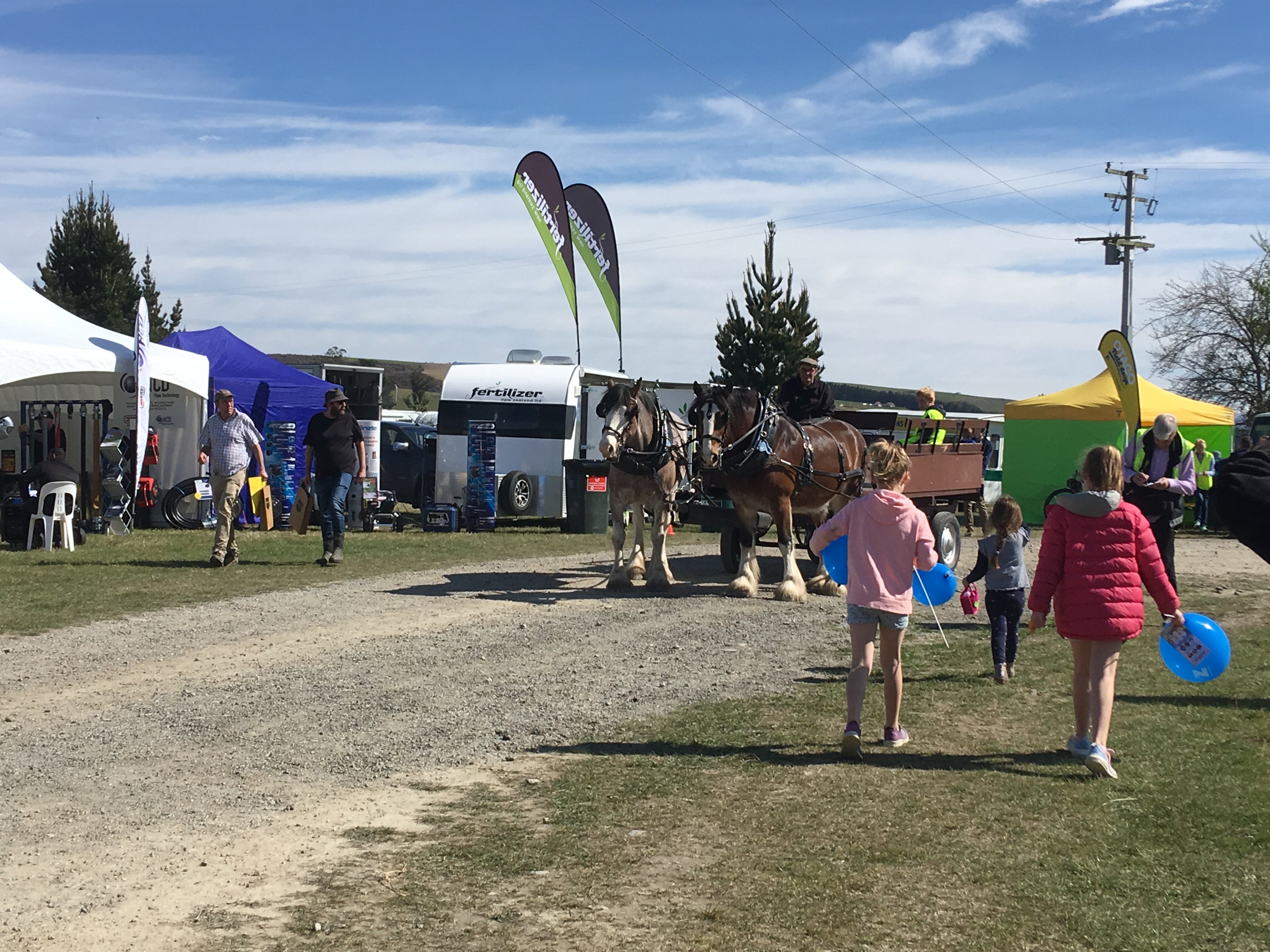 The Otago Field Days in Palmerston last year.