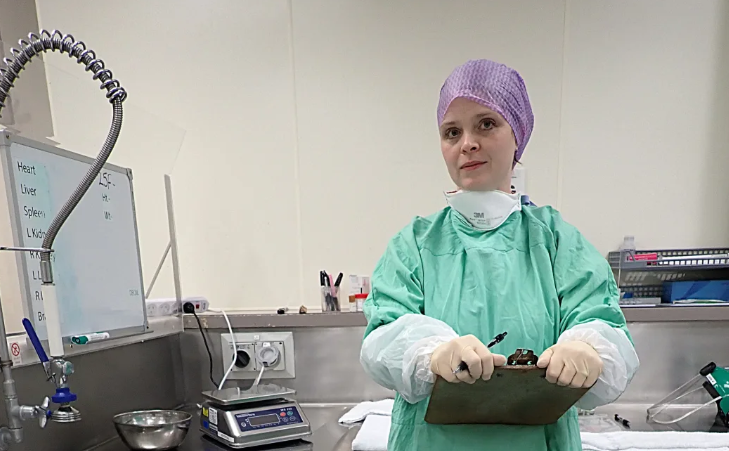 Dr Leslie Anderson has worked as a forensic pathologist for the past six years. Photo: Supplied