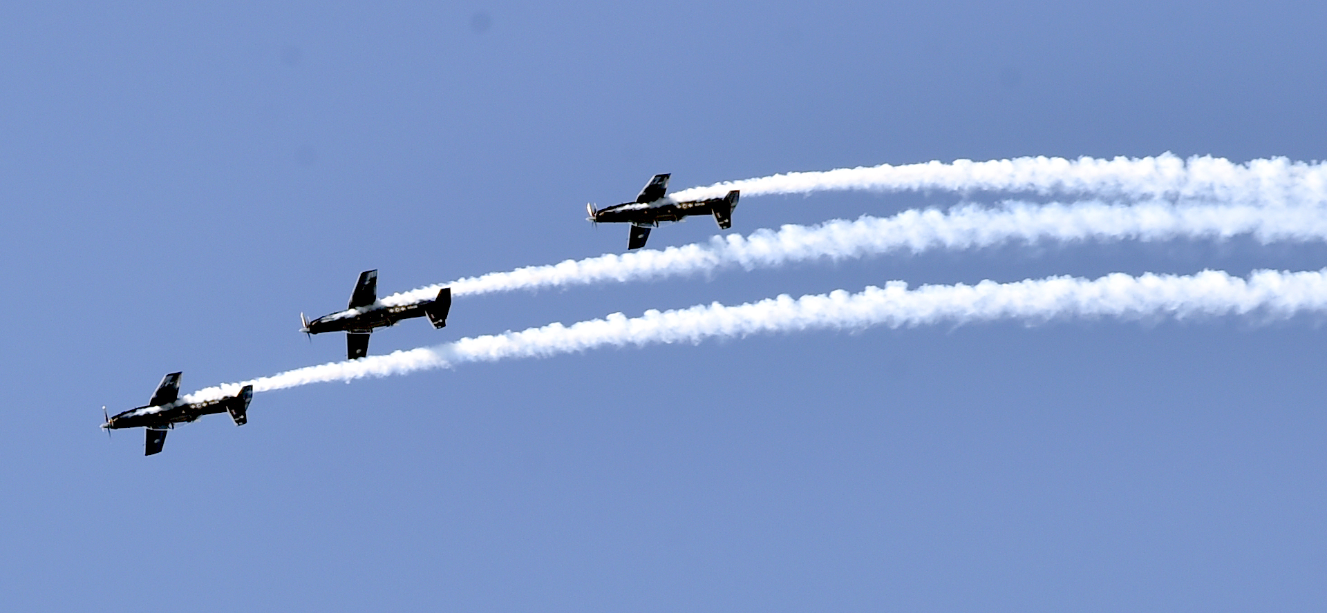 Dunedin was the Black Falcons' first stop on a three-part tour of the south. Photo: Peter McIntosh