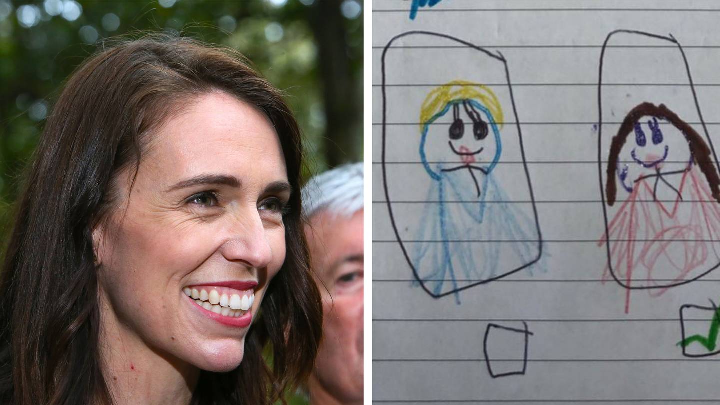 Ardern shared her young fan's vote on social media. Photo: Supplied