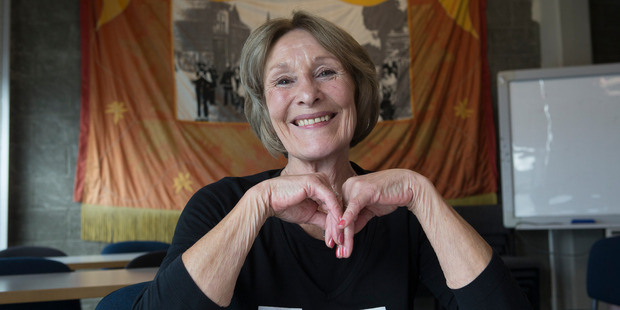 Kristine Bartlett said today was a "huge victory," - not just for her, but for thousands of support workers. Photo: NZ Herald