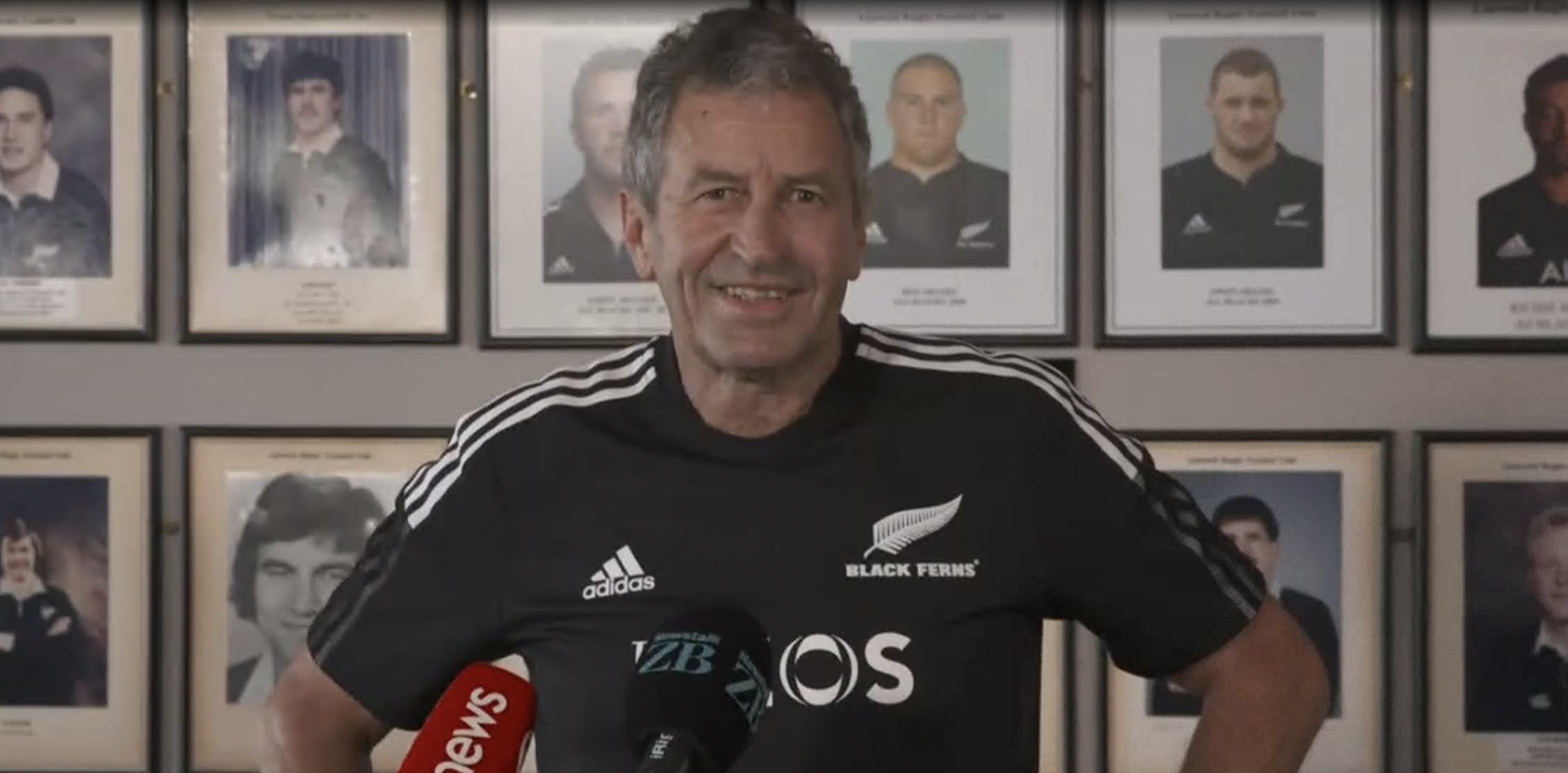 Black Ferns coach Wayne Smith. Image: RNZ