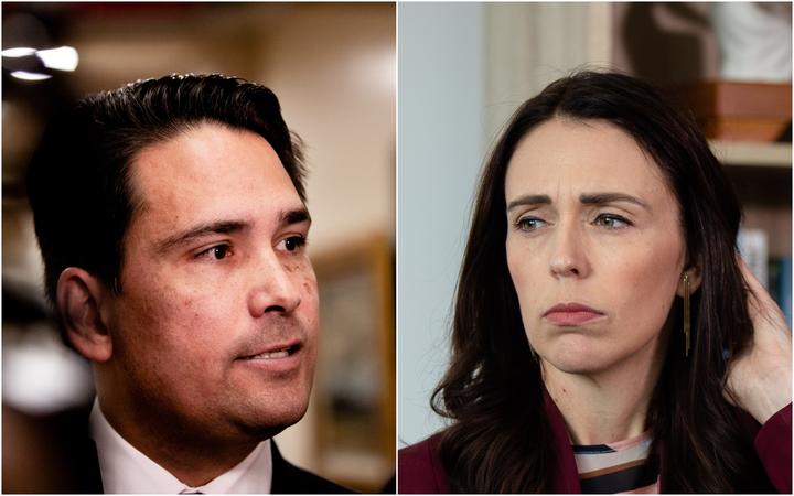 National Party leader Simon Bridges and Prime Minister Jacinda Ardern Photo: RNZ