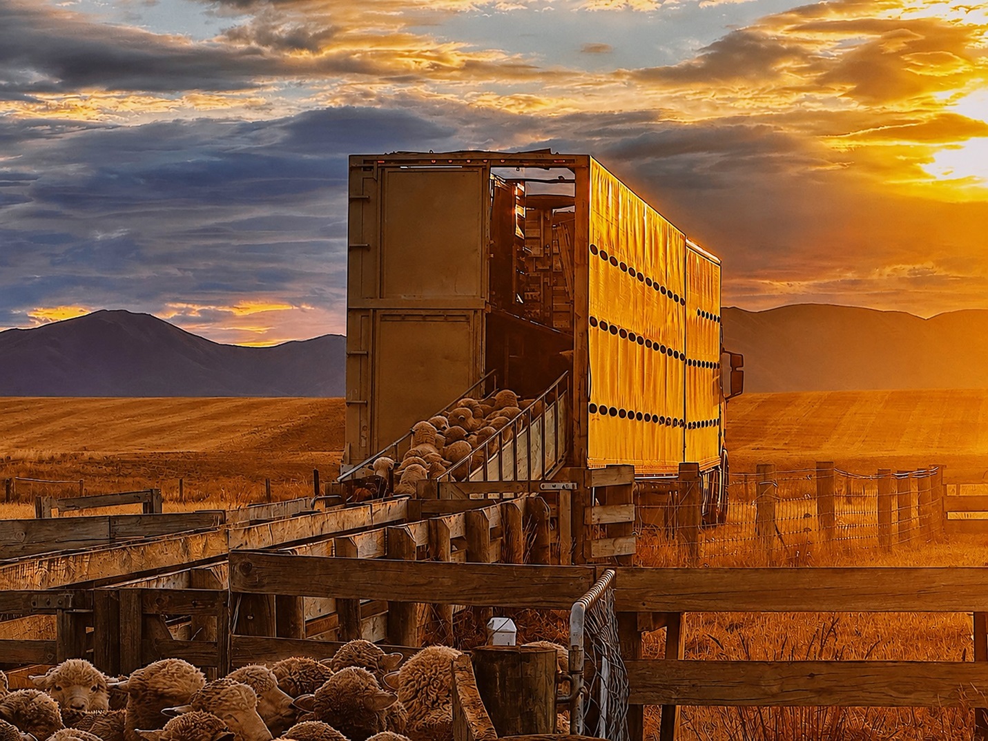 Moving On by Elle Keys placed third and won the people’s choice award at the Fine Wool Pix...