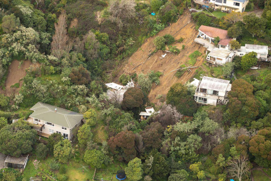 The property was one of about 120 that sat on or near the Tāhunanui slump - a large, slow-moving...