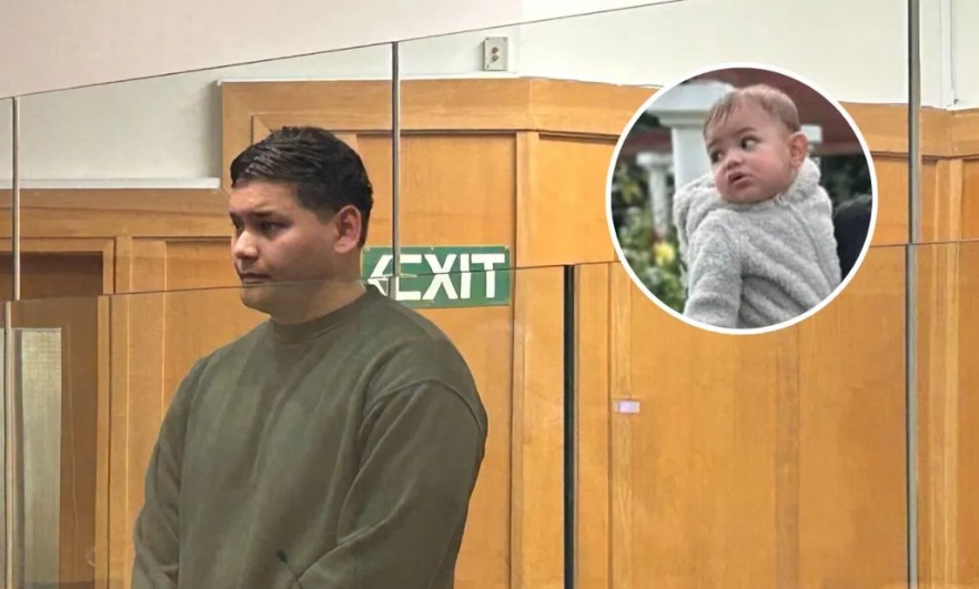 Mukzameel Ali is sentenced in the High Court at Hamilton for killing his son, Mustafa Mahir Ali....