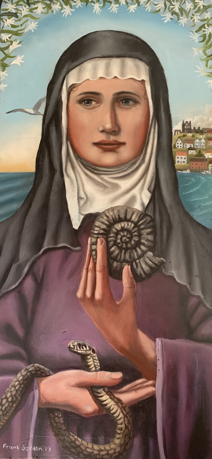 St Hilda of Whitby, by Frank Gordon.