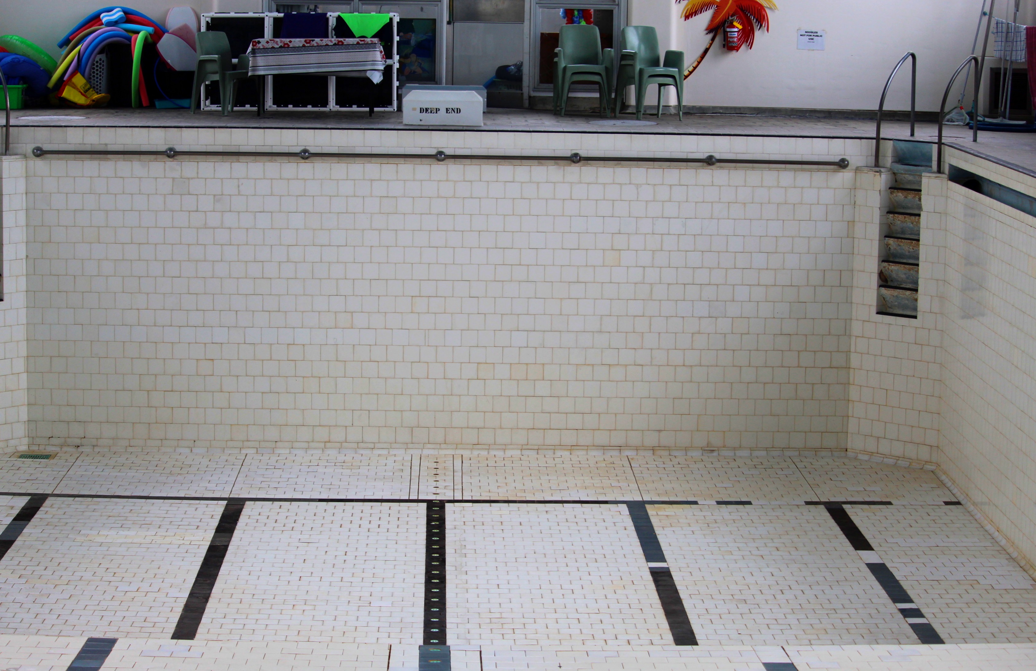 In the deep end ... Dunedin's physiotherapy pool remains empty and closed while discussions about...