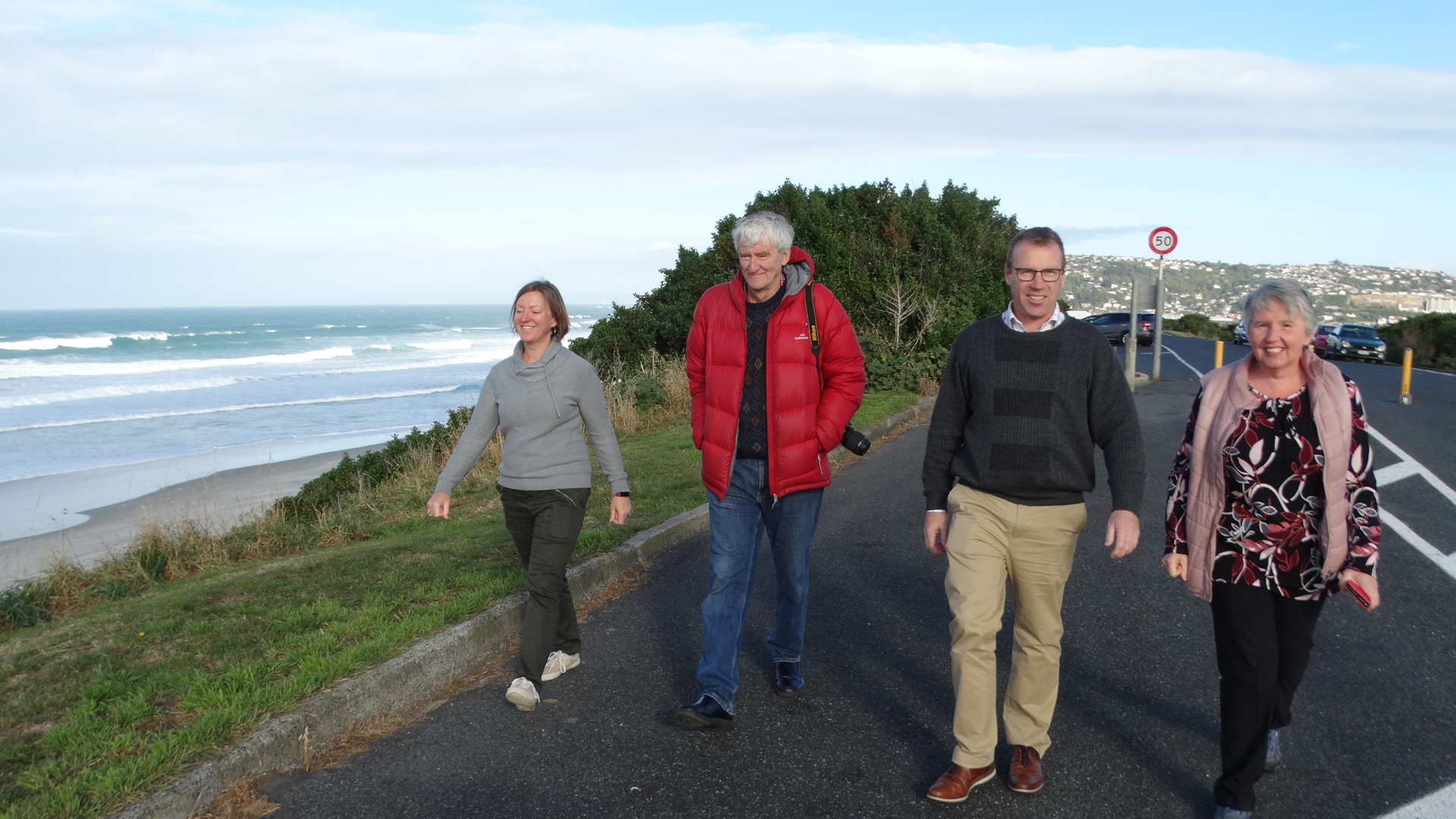Dunedin Churches Welcome Refugees group members (from left) Catholic Diocese of Dunedin pastoral...