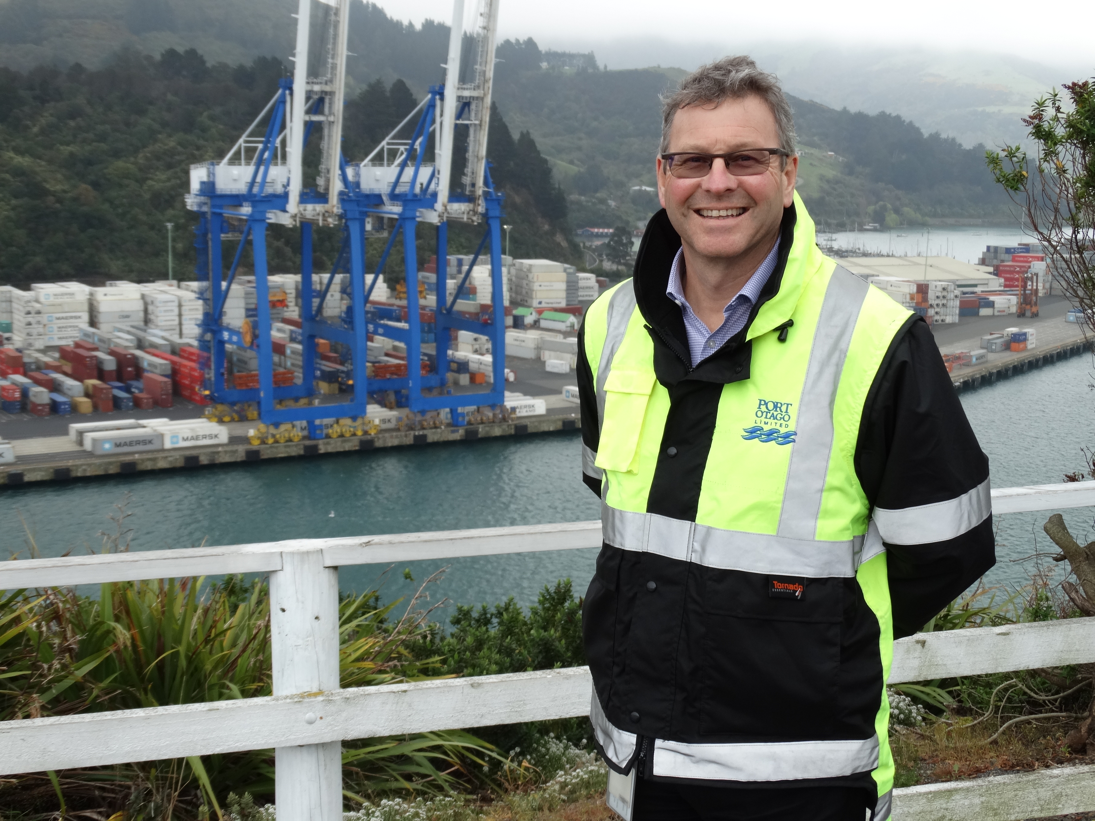 Port Otago general manager commercial Peter Brown says the port has managed large cruise ships well. PHOTO: STAR FILES