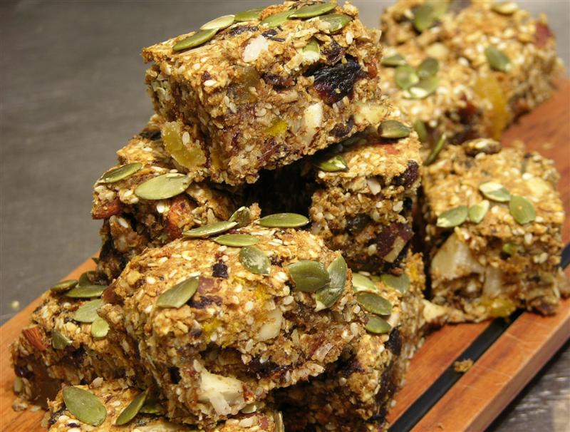 healthy muesli slice recipe