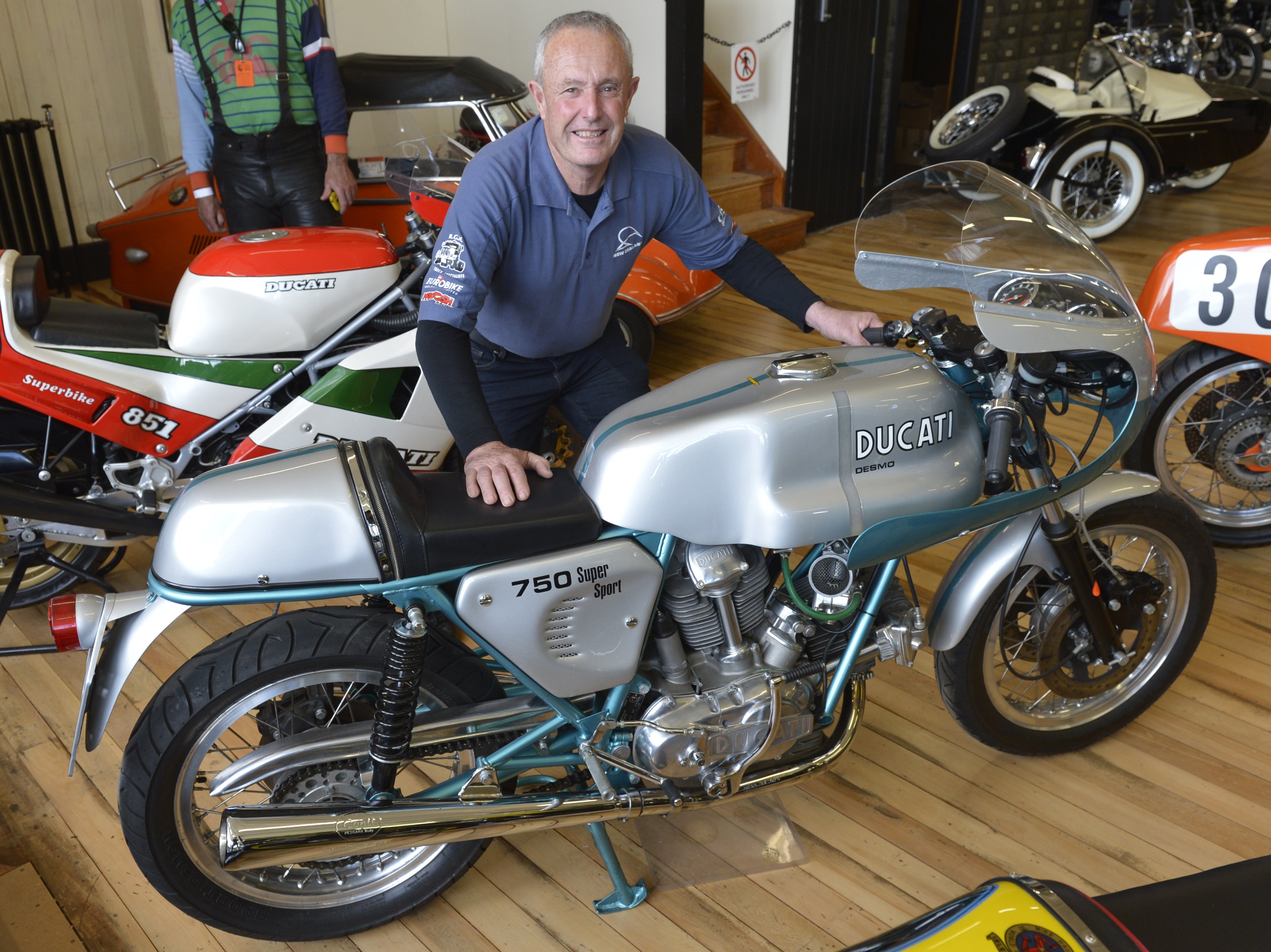 Classic Motorcycle Mecca collection manager Dave Roberts, who has shifted from Nelson with the...