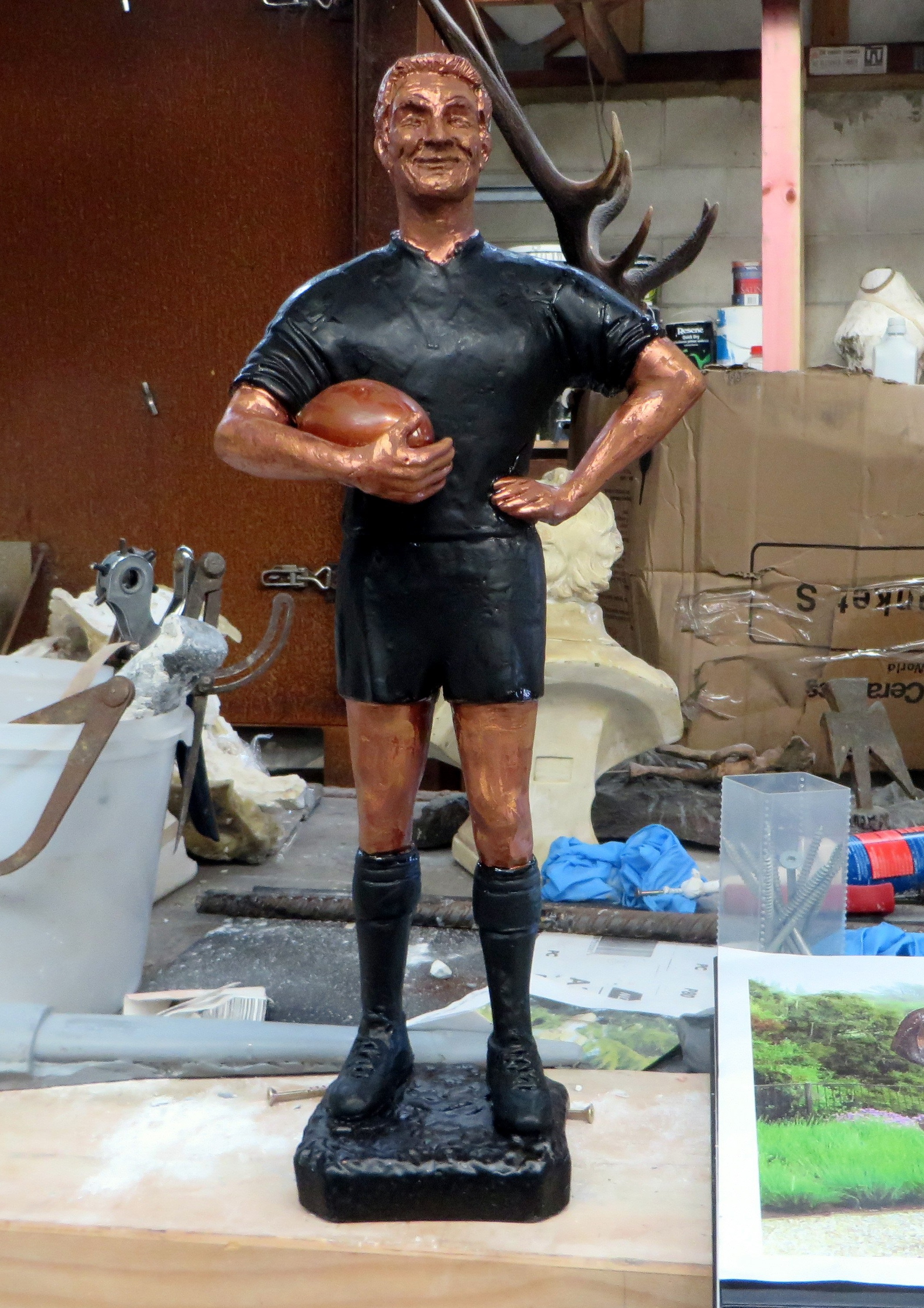 Mccaw Sculptor Kicked To Touch Otago Daily Times Online News