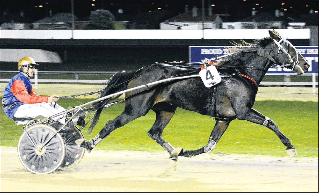 Trotter Dream Big stretches out on the way to landing Matthew Williamson his 600th career driving...