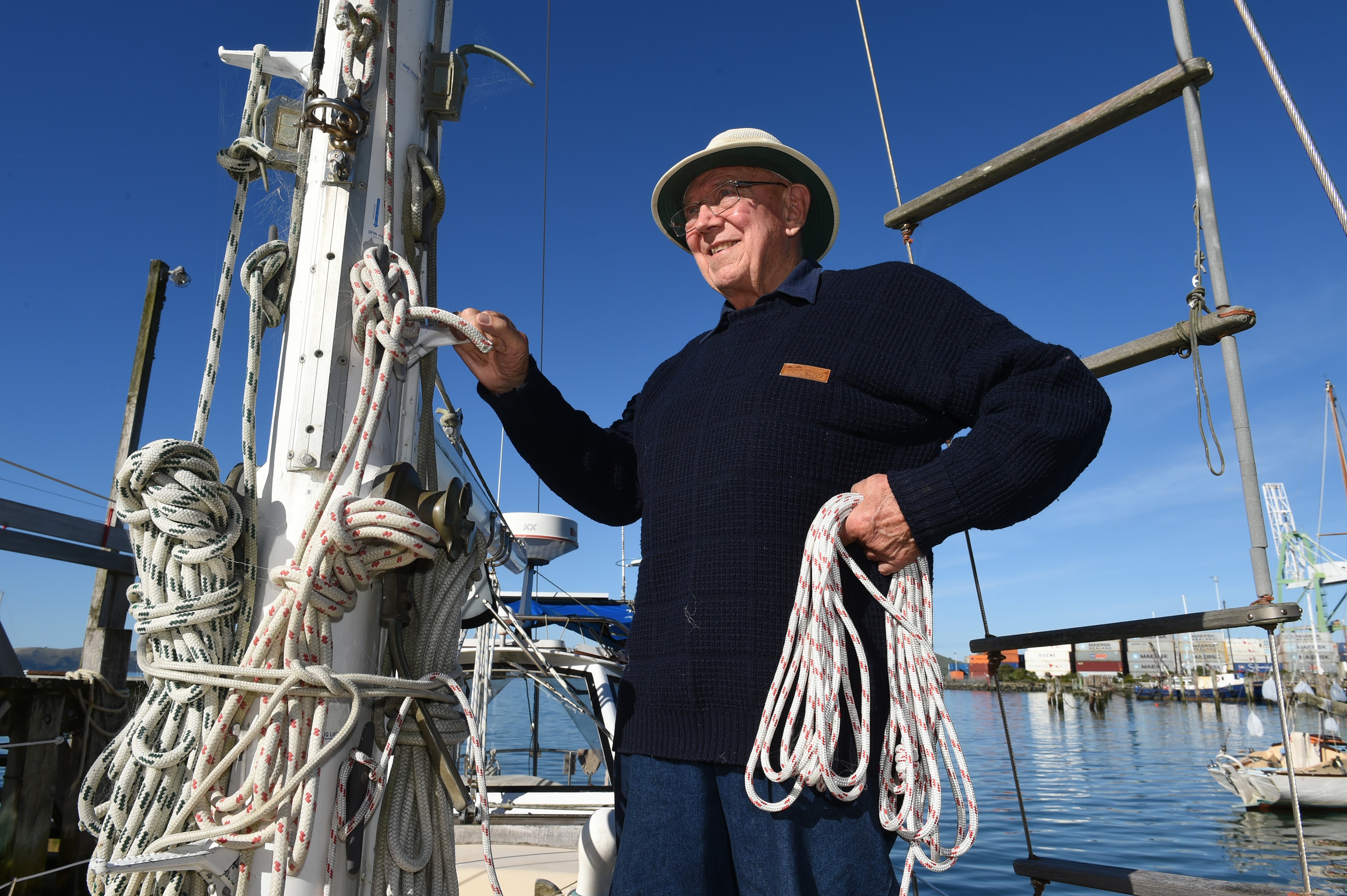 Bill was grateful for the Avanti's "sterling qualities". PHOTO: GREGOR RICHARDSON