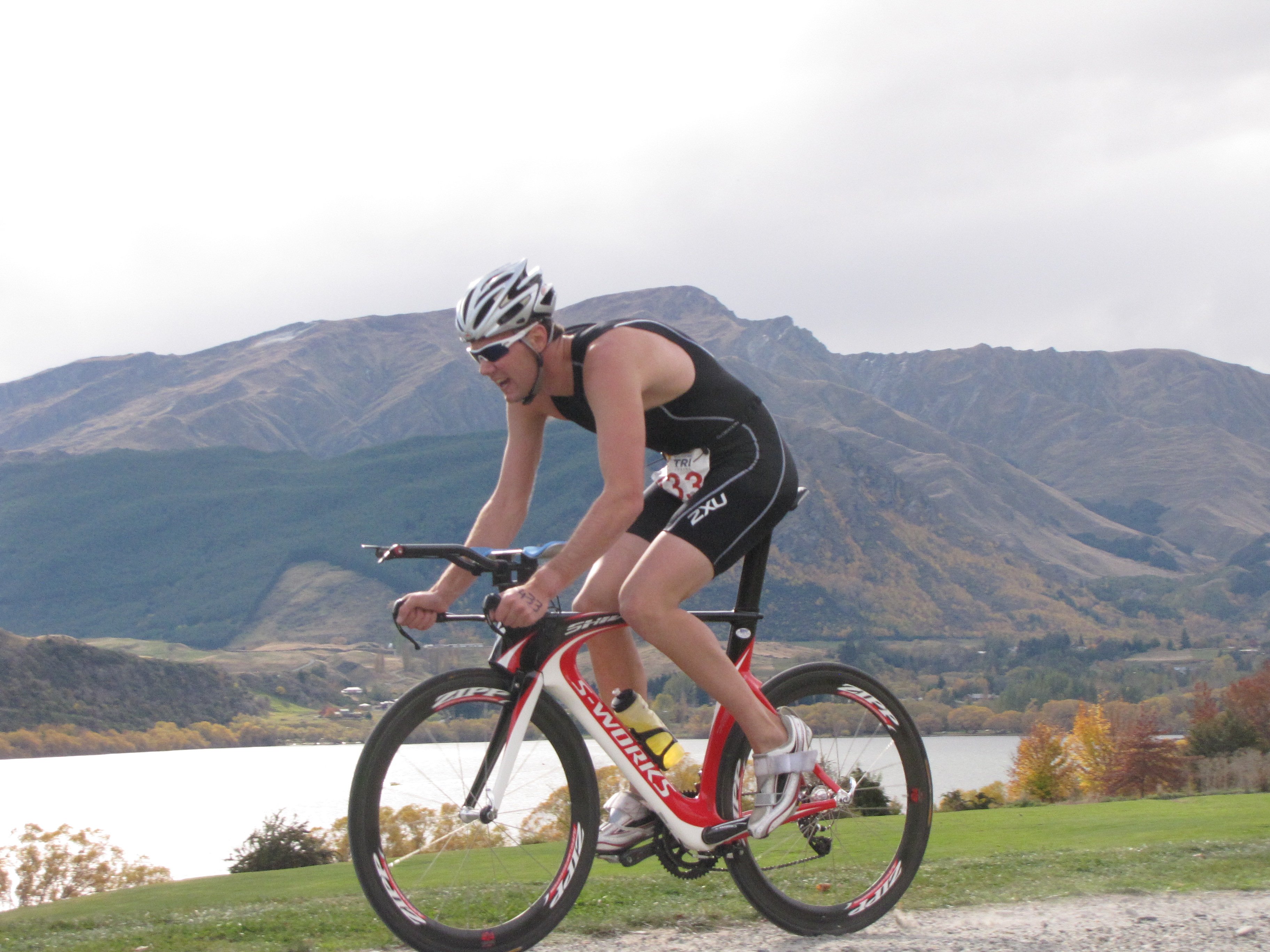 Queewnstown triathlete Matt King in 2011.