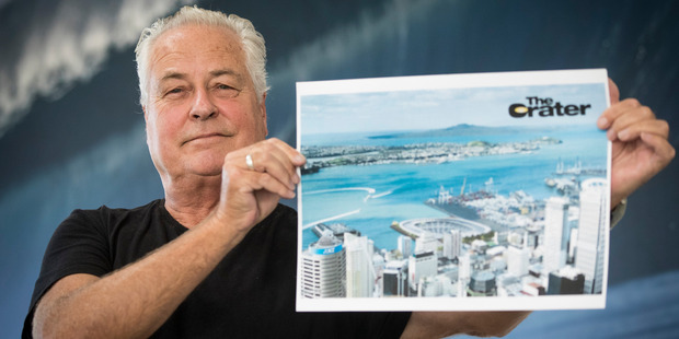 Designer Phil O'Reilly has pitched a new, sunken downtown stadium design, called "The Crater", to...