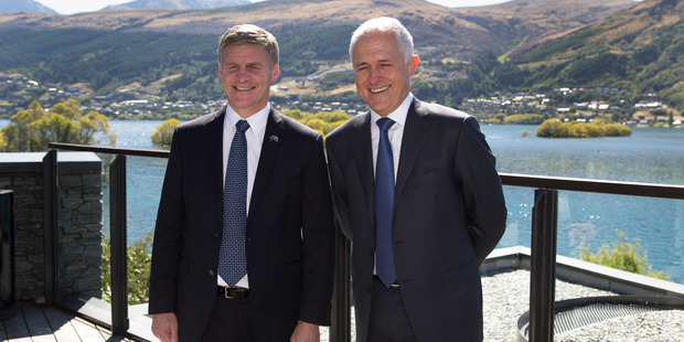 Bill English and Malcolm Turnbull. The New Zealand Government has expressed disappointment with...